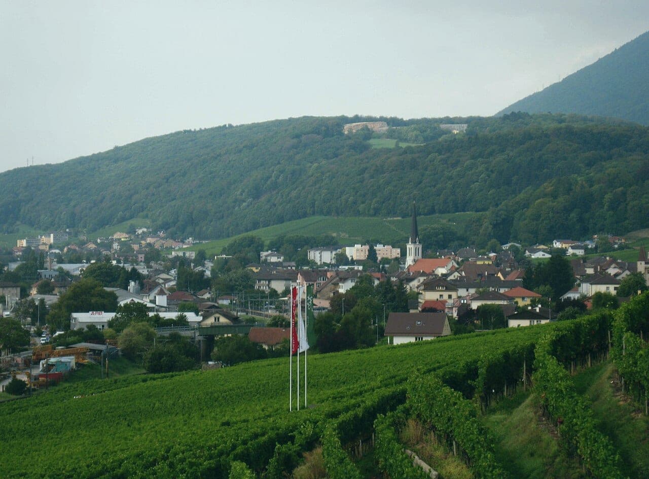 Vue du canton de Neuchâtel